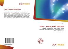 Bookcover of 1961 Cannes Film Festival