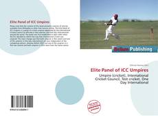 Capa do livro de Elite Panel of ICC Umpires 