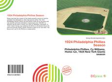 Обложка 1924 Philadelphia Phillies Season