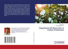 Copertina di Importance Of Nano Zinc in Cotton Production