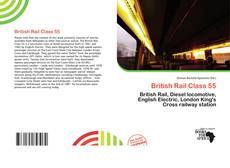 Capa do livro de British Rail Class 55 