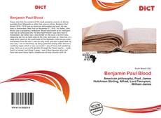 Capa do livro de Benjamin Paul Blood 