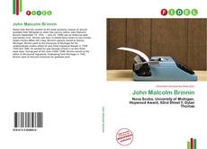 Bookcover of John Malcolm Brinnin