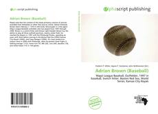 Bookcover of Adrian Brown (Baseball)