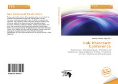 Bali Holocaust Conference的封面