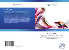 Couverture de ICASE 2009