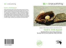 Ford C. Frick Award的封面