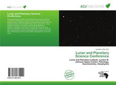 Bookcover of Lunar and Planetary Science Conference