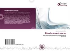 Bookcover of Marxisme Autonome