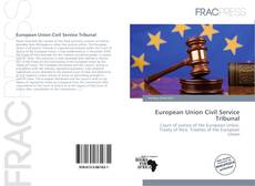 European Union Civil Service Tribunal kitap kapağı