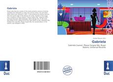 Capa do livro de Gabriela 