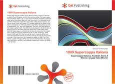 Buchcover von 1989 Supercoppa Italiana