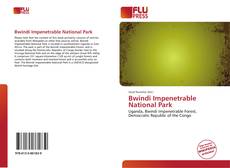 Bookcover of Bwindi Impenetrable National Park