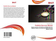 Capa do livro de Faithful Service Medal 
