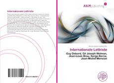 Internationale Lettriste kitap kapağı