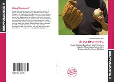 Bookcover of Greg Brummett