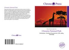 Capa do livro de Chizarira National Park 