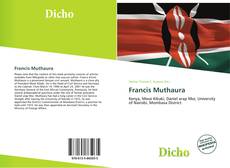 Capa do livro de Francis Muthaura 