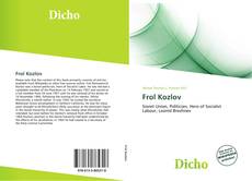 Bookcover of Frol Kozlov
