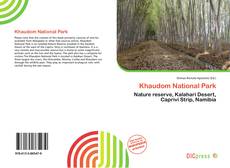 Обложка Khaudom National Park