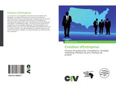 Bookcover of Création d'Entreprise