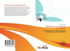 Bookcover of Afrikaans Language Monument