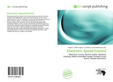 Electronic Speed Control的封面