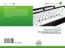 Bookcover of Keyword research