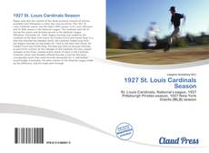 1927 St. Louis Cardinals Season kitap kapağı