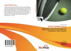 Bookcover of 2009 GEMAX Open
