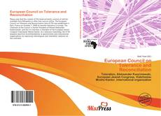 Couverture de European Council on Tolerance and Reconciliation
