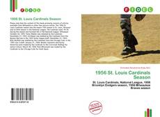 Portada del libro de 1956 St. Louis Cardinals Season