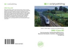 Borítókép a  DRG Class 80 - hoz