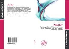 Copertina di Alex Burr
