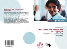 Capa do livro de Limitations and Exceptions to Copyright 