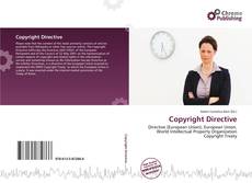 Copertina di Copyright Directive