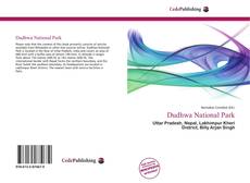 Bookcover of Dudhwa National Park