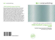 Portada del libro de 1996 Football League Cup Final