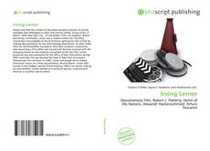 Portada del libro de Irving Lerner