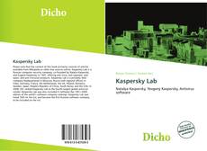 Capa do livro de Kaspersky Lab 