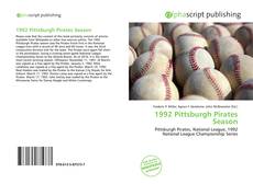 Portada del libro de 1992 Pittsburgh Pirates Season