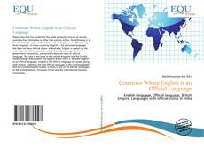 Capa do livro de Countries Where English is an Official Language 