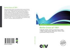 Buchcover von Berlin Crisis of 1961