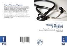 Capa do livro de George Thomson (Physician) 