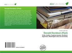 Bookcover of Donald Davidson (Poet)