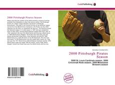 Обложка 2000 Pittsburgh Pirates Season