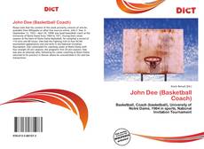 Bookcover of John Dee (Basketball Coach)