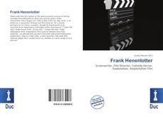 Buchcover von Frank Henenlotter