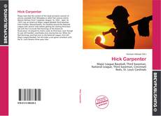 Copertina di Hick Carpenter