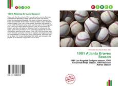 Portada del libro de 1981 Atlanta Braves Season